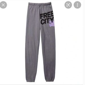 Freecity  Logo Cotton Sweatpants size xs